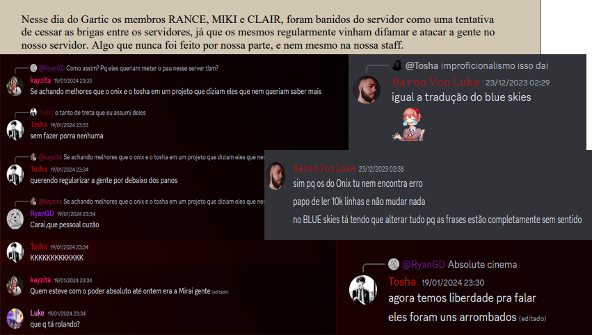 Somos tão crueis