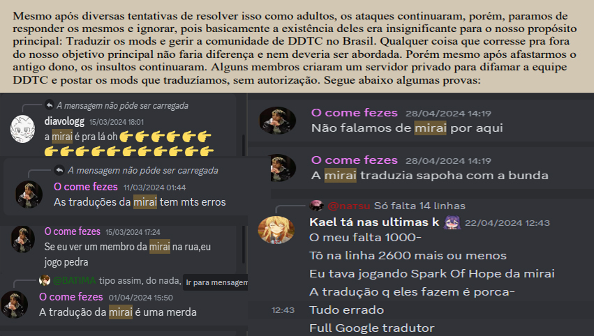 Somos tão crueis